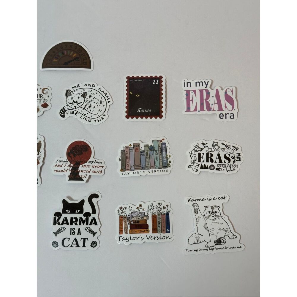 Taylor Swift Eras Tour Sticker Lot - Picture 4 of 5